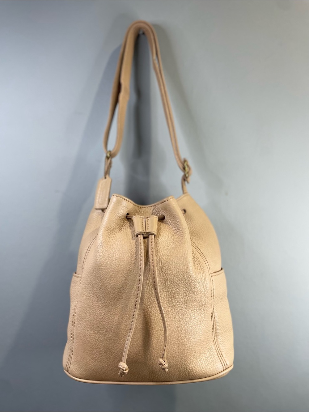 Coach 1996 vintage Coach Sonoma Pocket
Drawstring Bucket Bag